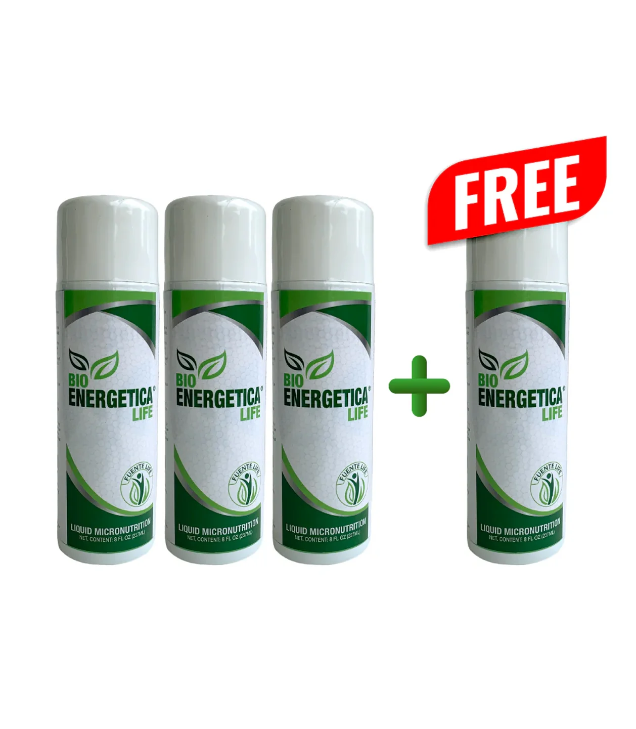 Promoción 3 más 1 gratis Bioenergetica Life